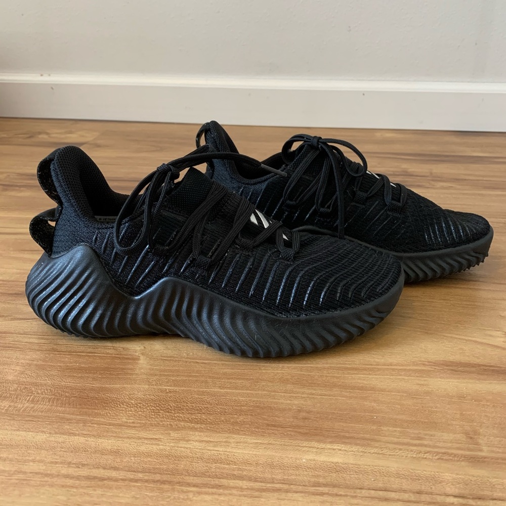 Adidas Black Alphabounce Training Sneakers
